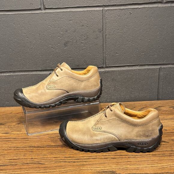 Keen Brown Leather Ankle Chukka Boots Women’s 9 - Picture 1 of 8